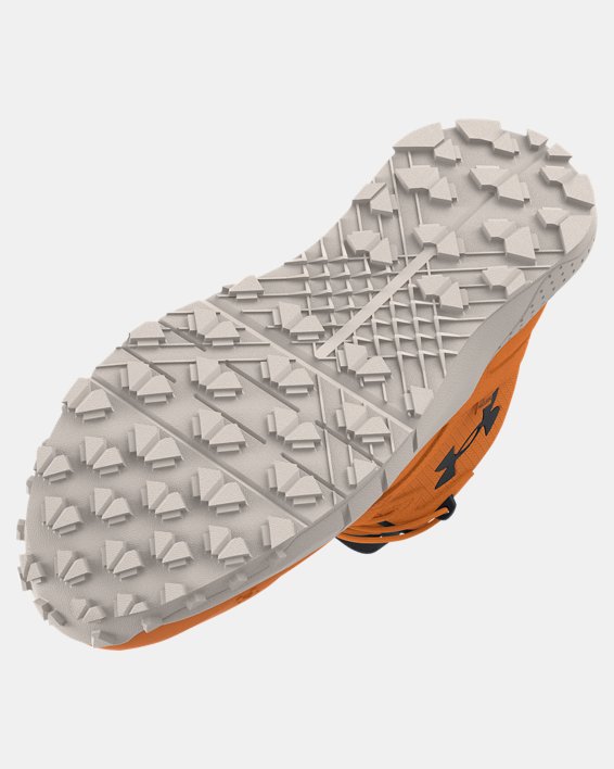 Men's UA Micro G® Valsetz Trek Mid Leather Waterproof Tactical Boots, Orange, pdpMainDesktop image number 4